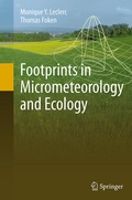 Cover: Footprints in Micrometeorology and Ecology - Springer