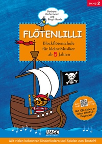 Abbildung von: Flötenlilli - Blockflötenschule, Band 2 - Hage Musikverlag