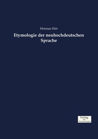 Abbildung von: Etymologie der neuhochdeutschen Sprache - Vero Verlag