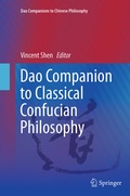 Cover: Dao Companion to Classical Confucian Philosophy - Springer