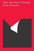 Cover: After the New Criticism - University of Chicago Press