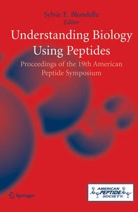 Enlarge image Cover: Understanding Biology Using Peptides - Springer