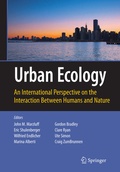 Cover: Urban Ecology - Springer