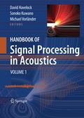 Cover: Handbook of Signal Processing in Acoustics - Springer