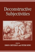 Cover: Deconstructive Subjectivities - State University of New York Press