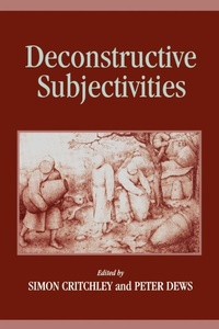 Enlarge image Cover: Deconstructive Subjectivities - State University of New York Press