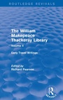 Cover: The William Makepeace Thackeray Library - Routledge