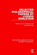 Cover: Selected Philosophical Papers by Ludwig Edelstein - Routledge