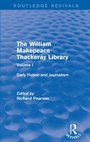 Cover: The William Makepeace Thackeray Library - Routledge