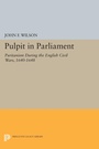 Cover: Pulpit in Parliament - Princeton University Press