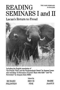 Enlarge image Cover: Reading Seminars I and II - State University of New York Press