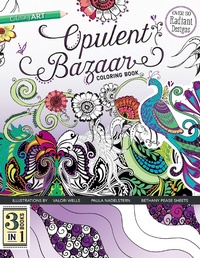 Enlarge image Cover: Opulent Bazaar Coloring Book: 3 Books in 1 - C&T Publishing