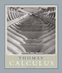 Cover: Thomas' Calculus Part 1 (Single Variable, chs. 1-11) - Pearson