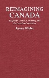 Enlarge image Cover: Reimagining Canada - McGill-Queen's University Press