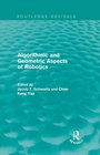 Cover: Algorithmic and Geometric Aspects of Robotics (Routledge Revivals) - Routledge