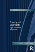 Cover: Property and Sovereignty - Routledge