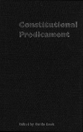 Cover: Constitutional Predicament - McGill-Queen's University Press