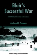 Cover: Blair's Successful War - Routledge