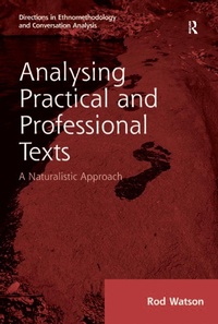 Enlarge image Cover: Analysing Practical and Professional Texts - Routledge