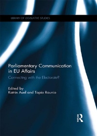 Abbildung von: Parliamentary Communication in EU Affairs - Routledge