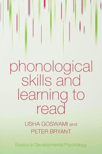 Abbildung von: Phonological Skills and Learning to Read - Psychology Press Ltd