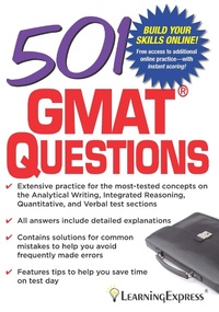 Enlarge image Cover: 501 GMAT Questions - LearningExpress LLC
