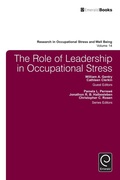 Cover: The Role of Leadership in Occupational Stress - Emerald Publishing Limited