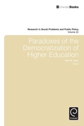 Cover: Paradoxes of the Democratization of Higher Education - Emerald Publishing Limited