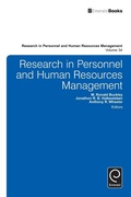 Cover: Research in Personnel and Human Resources Management - Emerald Publishing Limited