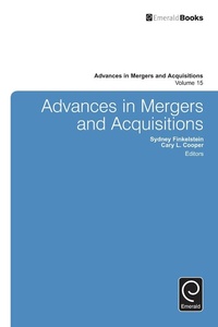 Abbildung von: Advances in Mergers and Acquisitions - Emerald Group Publishing Limited