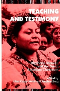 Enlarge image Cover: Teaching and Testimony - State University of New York Press
