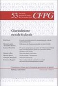 Cover: Giurisdizione penale federale - Helbing & Lichtenhahn