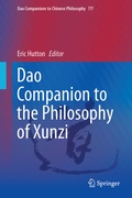 Cover: Dao Companion to the Philosophy of Xunzi - Springer