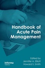 Cover: Handbook of Acute Pain Management - Informa Healthcare
