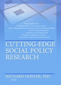 Enlarge image Cover: Cutting-Edge Social Policy Research - Routledge