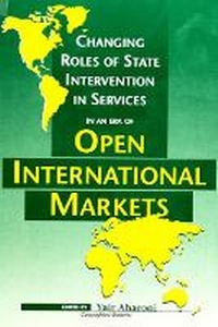 Enlarge image Cover: Changing Roles of State Intervention in Services in an Era of Open International Markets - State University of New York Press