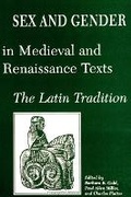 Cover: Sex and Gender in Medieval and Renaissance Texts - State University of New York Press