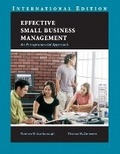 Cover: Effective Small Business Management - Pearson