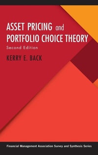 Enlarge image Cover: Asset Pricing and Portfolio Choice Theory - Oxford University Press Inc