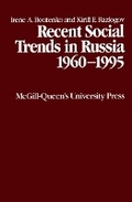 Cover: Recent Social Trends in Russia 1960-1995 - McGill-Queen's University Press