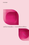 Cover: Oxford Studies in Normative Ethics, Volume 6 - Oxford University Press