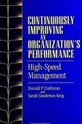 Cover: Continuously Improving an Organization's Performance - State University of New York Press