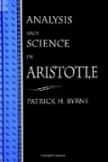 Cover: Analysis and Science in Aristotle - State University of New York Press