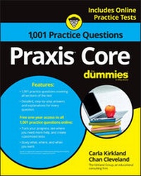 Enlarge image Cover: 1,001 Praxis Core Practice Questions For Dummies with Online Practice - Wiley