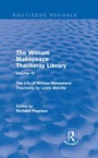 Cover: The William Makepeace Thackeray Library - Routledge