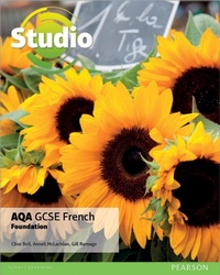Enlarge image Cover: Studio AQA GCSE French Foundation Student Book - Pearson Education Limited