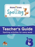 Cover: Rising Stars Spelling Year 6 - Rising Stars UK Ltd