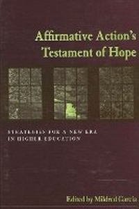 Enlarge image Cover: Affirmative Action's Testament of Hope - State University of New York Press