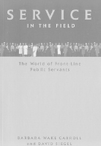 Enlarge image Cover: Service in the Field - McGill-Queen's University Press