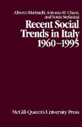 Cover: Recent Social Trends in Italy, 1960-1995 - McGill-Queen's University Press